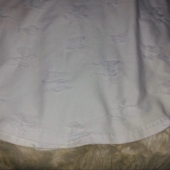 Men’s ombré green and white distressed tee shirt - Picture 3 of 4